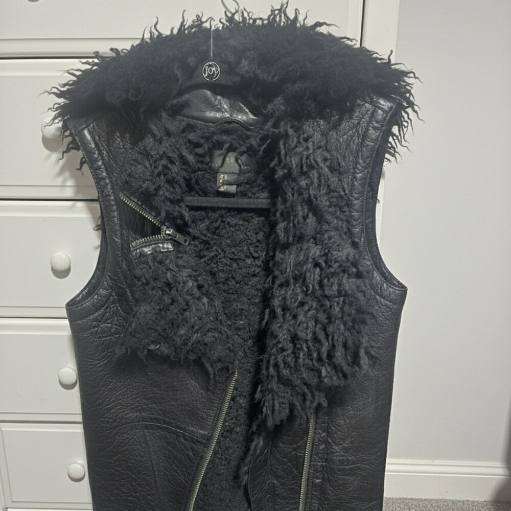 H&M Leather Vest